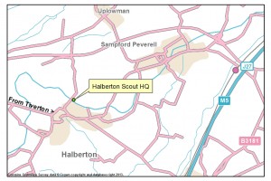 Halberton_Map